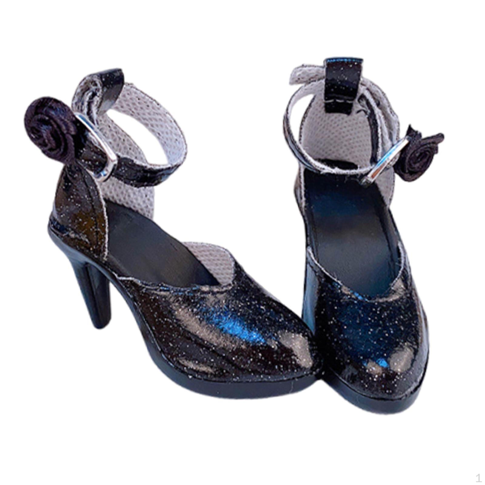 1/6 Doll High Heel Shoes Accessories, 24inch Action Figure Outfits, Comfortable Hobbyists Gift чорний
1/6 Doll High Heel Shoes Accessories, 24inch Action Figure Outfits, Comfortable Hobbyists Gift чорний