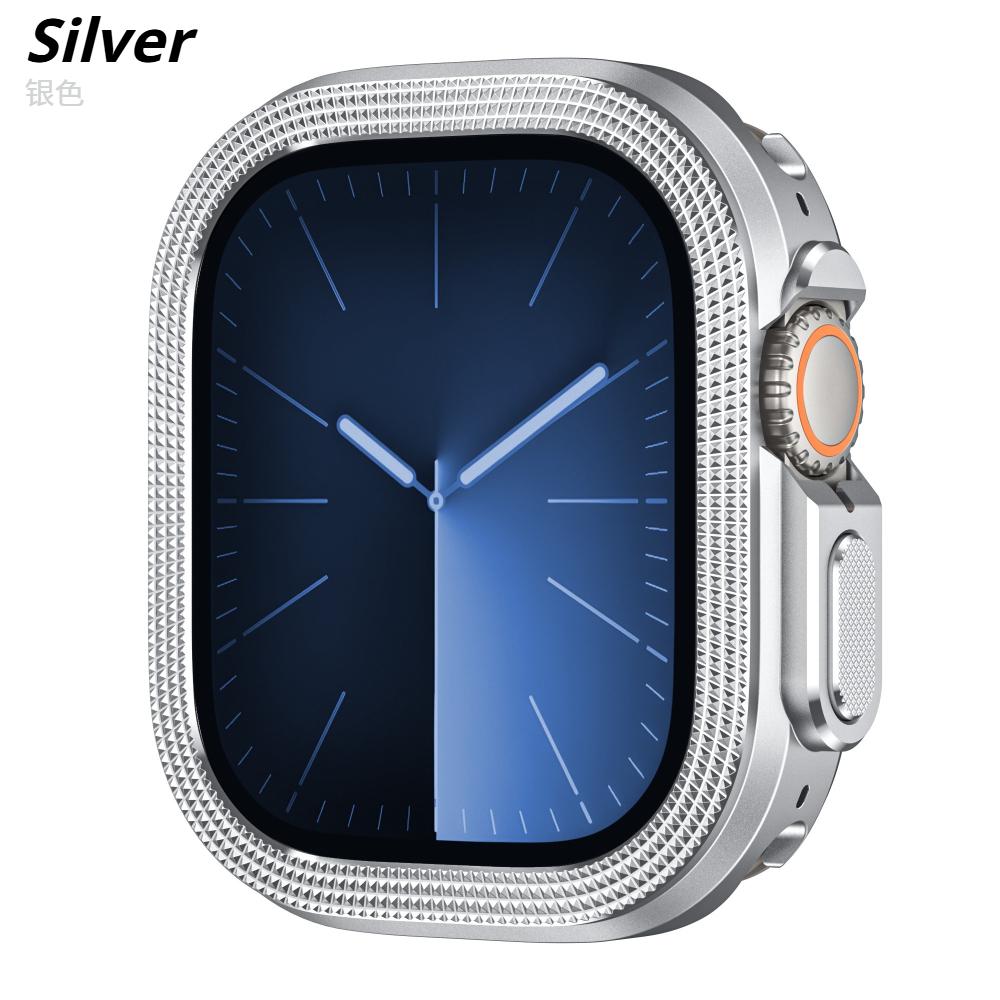 AW Rhombus Pattern Zinc Alloy Metal Case For Apple Watch Ultra 49mm 1/2/3 - Anti-Scratch Shockproof Bumper Protective Cover Ultra1/2/3 49mm
AW Rhombus Pattern Zinc Alloy Metal Case For Apple Watch Ultra 49mm 1/2/3 - Anti-Scratch Shockproof Bumper Protective Cover Ultra1/2/3 49mm