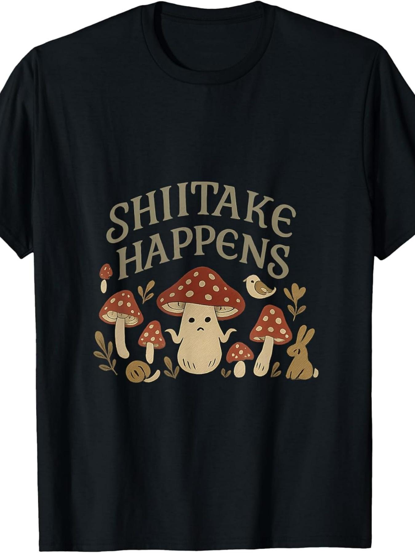 Shiitake Happens Cottagecore Mushroom Design T-Shirt.jpgSame style for men and women 2025 summer short-sleeved printed T-shirt pure 220G 5XL різнокольоровий
Shiitake Happens Cottagecore Mushroom Design T-Shirt.jpgSame style for men and women 2025 summer short-sleeved printed T-shirt pure 220G 5XL різнокольоровий
