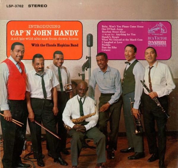 LP Record CAP N JOHN HANDY, THE CLAUDE HOPKIN - Introducing Cap N John Handy LSP3762 RCA Victor 1967 US Jazz Used
LP Record CAP N JOHN HANDY, THE CLAUDE HOPKIN - Introducing Cap N John Handy LSP3762 RCA Victor 1967 US Jazz Used