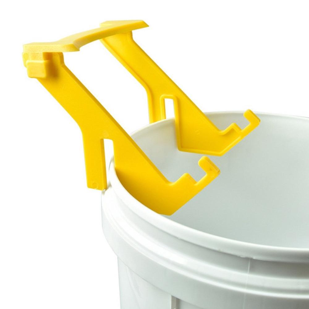 Plastic Honey Jar Stand Yellow Beekeeping Tools Durable Honey Bucket Holder Beekeeping Utensils 2pcs
Plastic Honey Jar Stand Yellow Beekeeping Tools Durable Honey Bucket Holder Beekeeping Utensils 2pcs