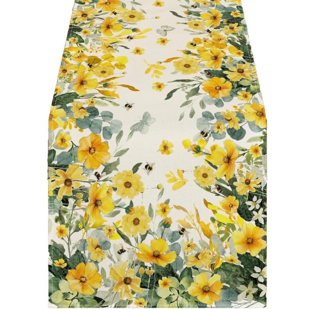 Flower Printed Linen Table Runner Vintage Tablecloth Home Decoration Table Cover Valentine s Day Style C
Flower Printed Linen Table Runner Vintage Tablecloth Home Decoration Table Cover Valentine s Day Style C