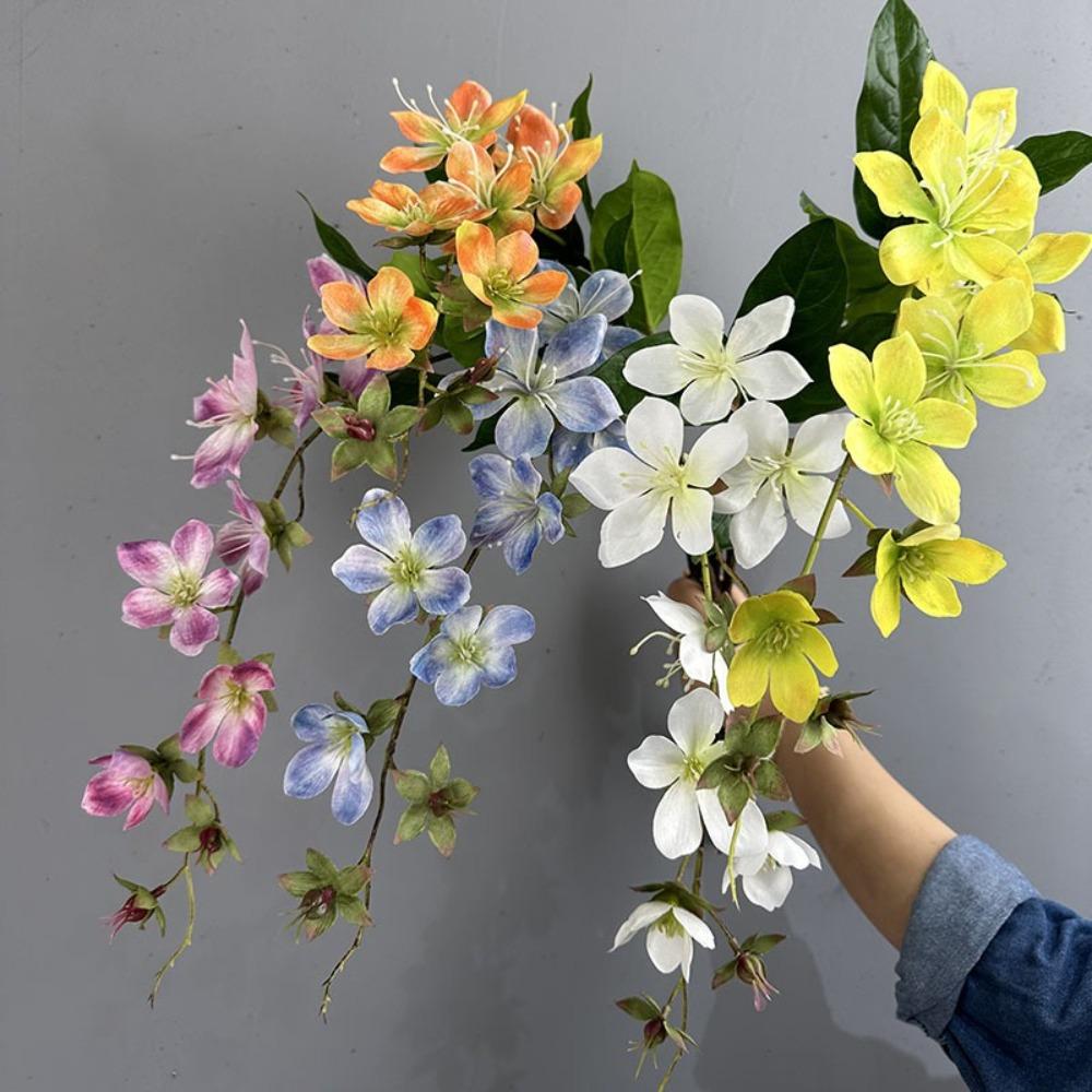 3D Printed Simulation Jasmine Flower 80cm Silk Fake Flower Office Desktop Decoration фіолетовий
3D Printed Simulation Jasmine Flower 80cm Silk Fake Flower Office Desktop Decoration фіолетовий