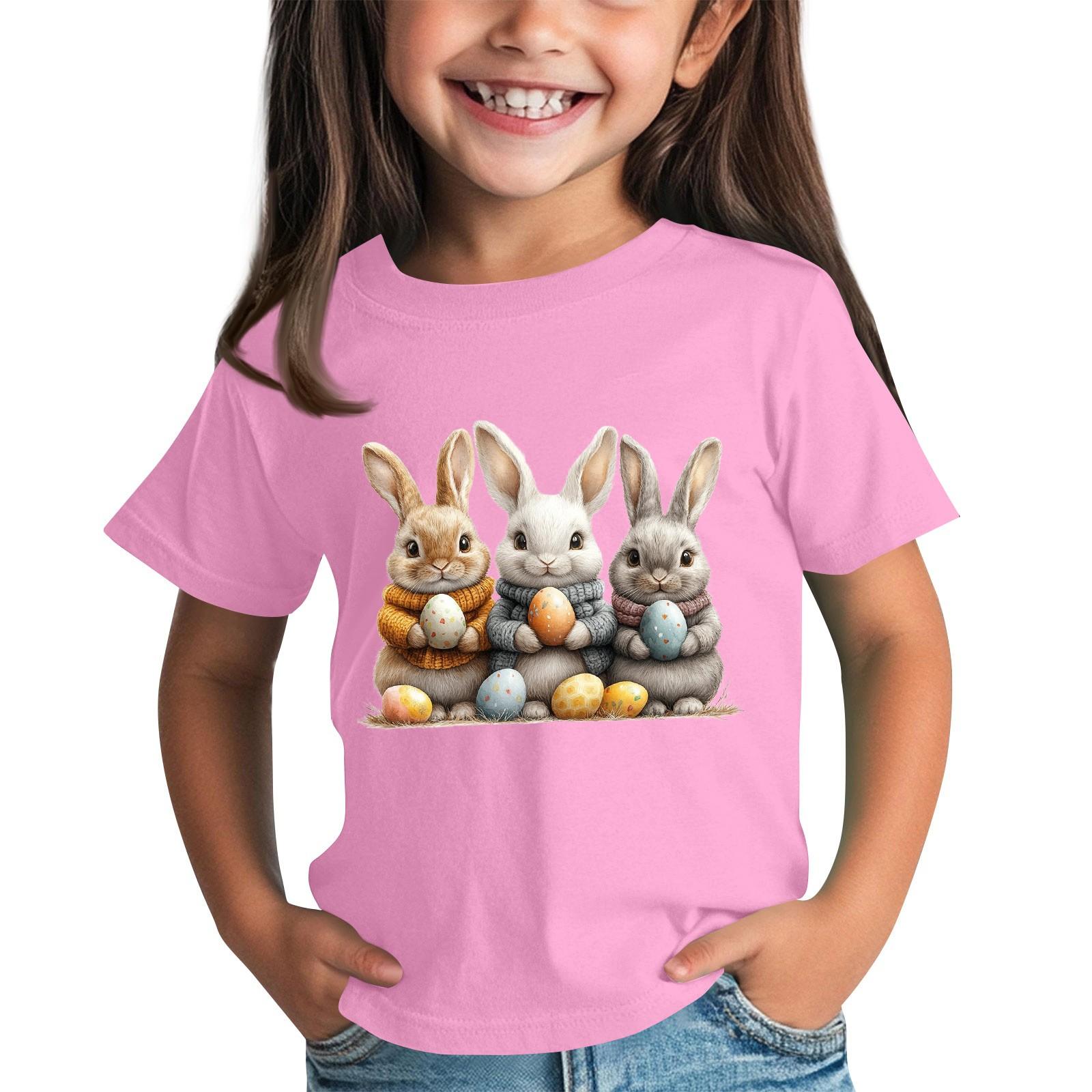 Children s Short Sleeve Neck T-Shirt Animal Print Daily Casual Top 150 рожевий
Children s Short Sleeve Neck T-Shirt Animal Print Daily Casual Top 150 рожевий