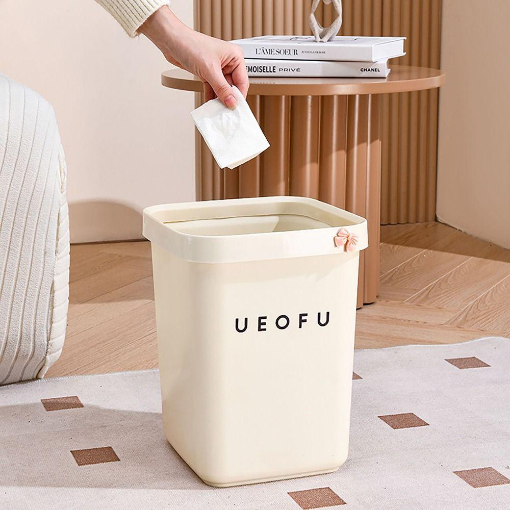 Large Capacity Trash Can Uncovered Dustbin Durable Garbage Bucket Kitchen Bathroom Trash can-E
Large Capacity Trash Can Uncovered Dustbin Durable Garbage Bucket Kitchen Bathroom Trash can-E