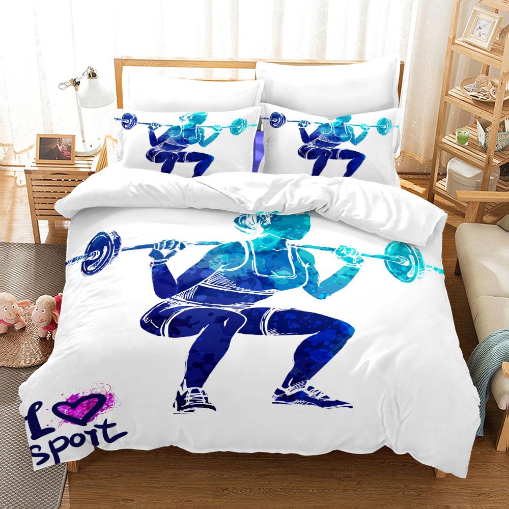Comforter Athlet Love Sports King Queen Double Full Twin Single Size Pillow Case Set Comforter (quilt)-EU Single(135*200cm)3pcs
Comforter Athlet Love Sports King Queen Double Full Twin Single Size Pillow Case Set Comforter (quilt)-EU Single(135*200cm)3pcs