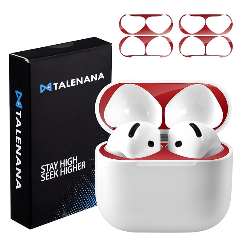 TALENANA compatible AirPods for 4 dust guard air pods 4 for guard cover 2 pieces Failure prevention adsorption dust rubbish metal Intrusion prevention
TALENANA compatible AirPods for 4 dust guard air pods 4 for guard cover 2 pieces Failure prevention adsorption dust rubbish metal Intrusion prevention