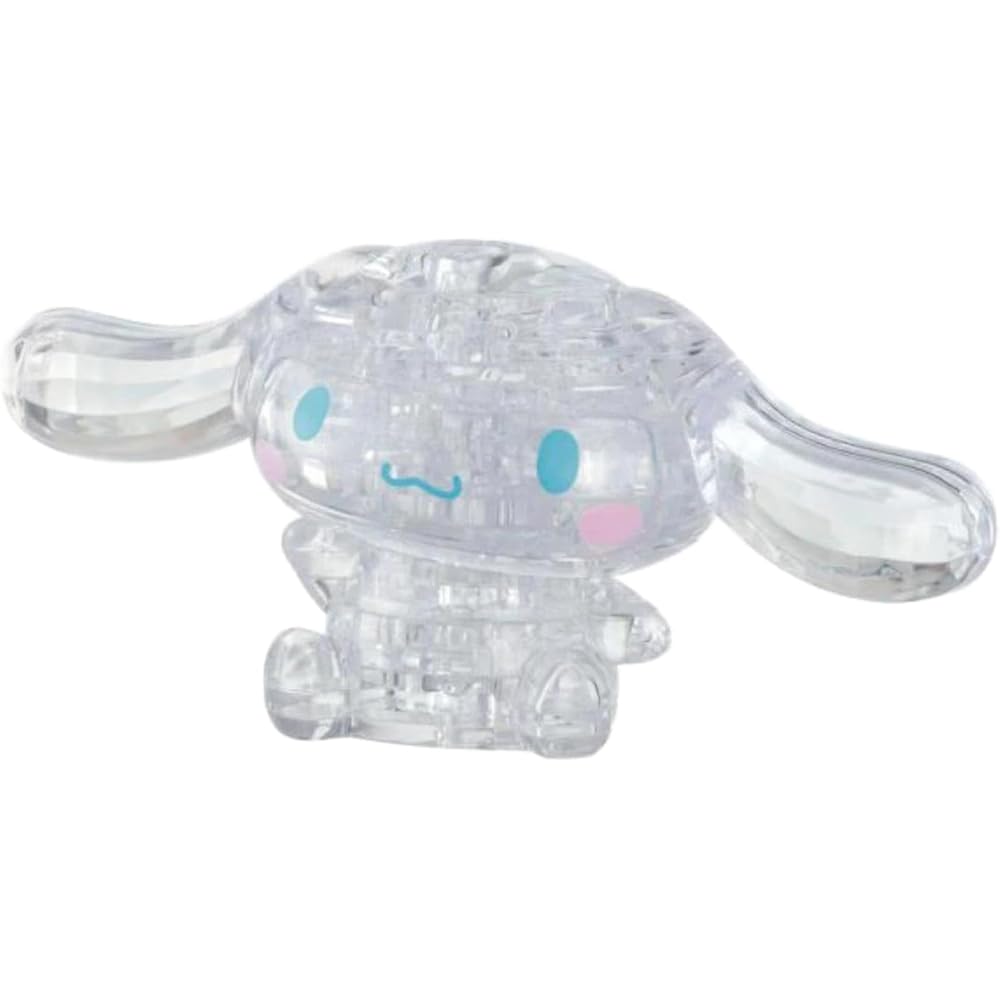 Hanayama Crystal Gallery Sanrio Cinnamoroll 3D Jigsaw Puzzle Decorative Figure for Ages 7 and Up
Hanayama Crystal Gallery Sanrio Cinnamoroll 3D Jigsaw Puzzle Decorative Figure for Ages 7 and Up