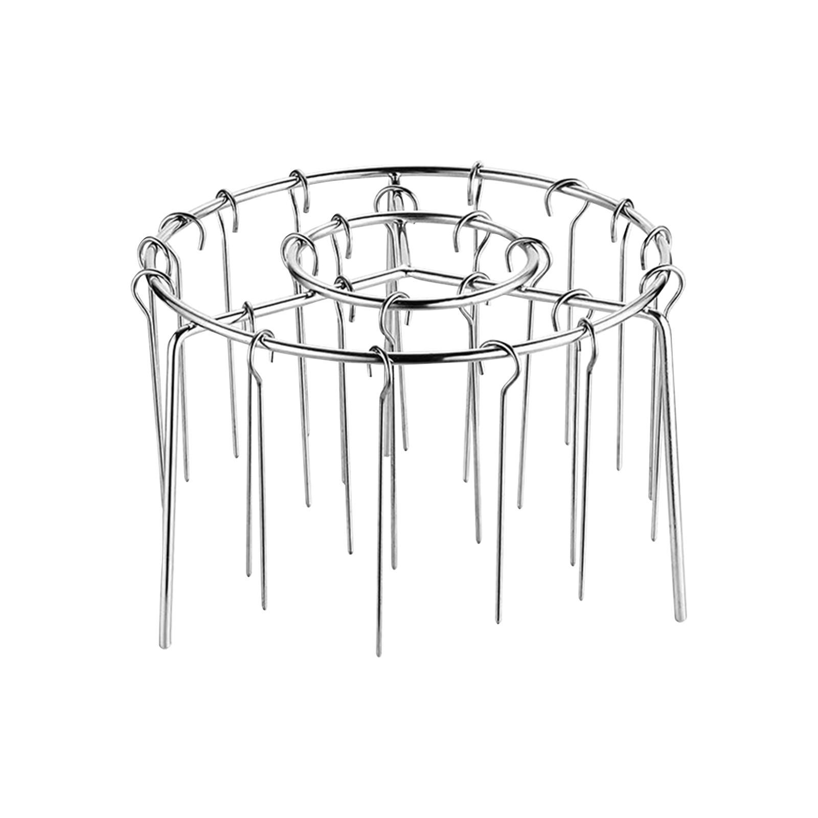 Гриль-фритюрница – решетка-шампур из нержавеющей стали с круглыми и вертикальными шампурами One Size
Гриль-фритюрница – решетка-шампур из нержавеющей стали с круглыми и вертикальными шампурами One Size