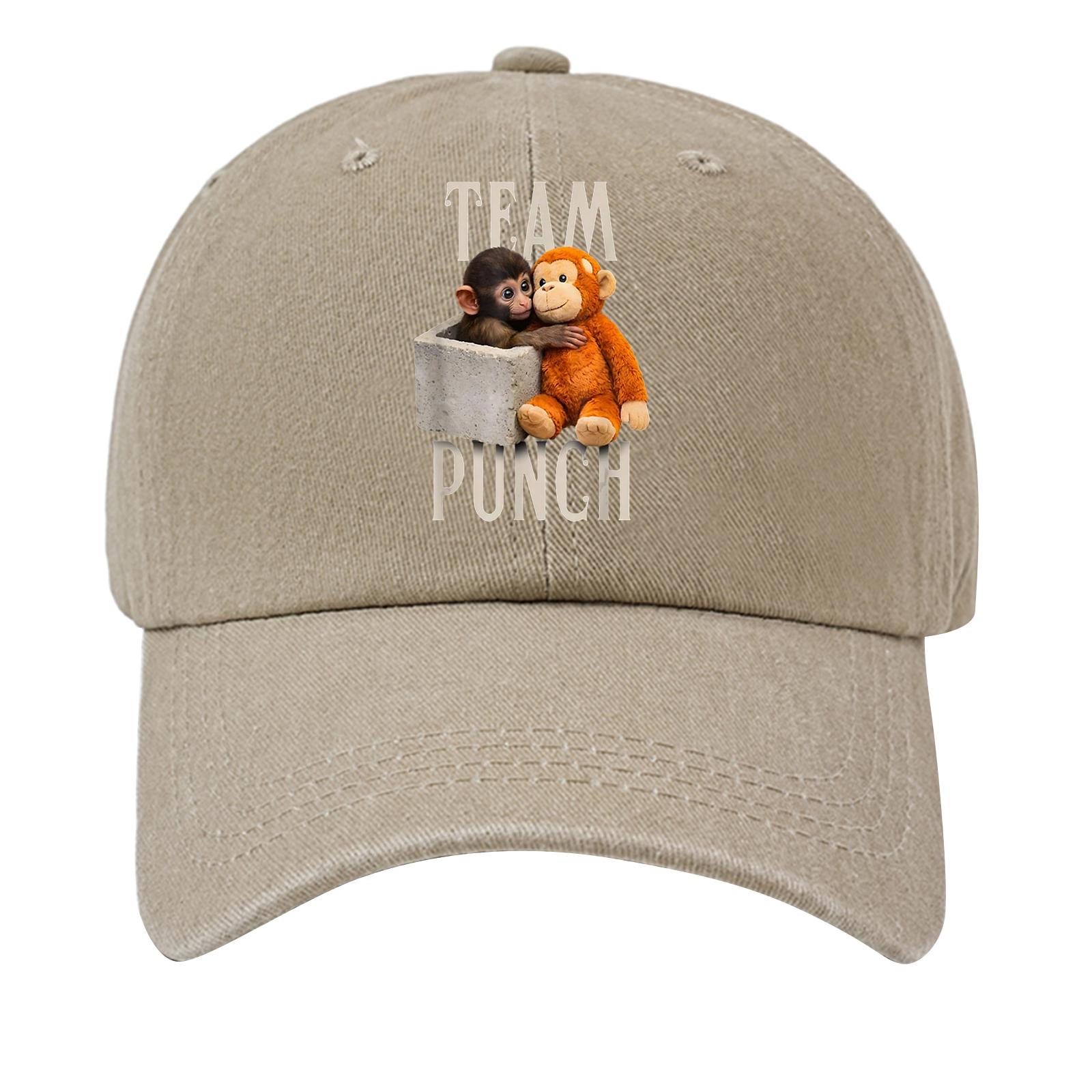 Washed Cotton Soft Top Baseball Cap with Vintage Team Punch Print Casual Adjustable Retro Denim Hat for Men One Size бежевый
Washed Cotton Soft Top Baseball Cap with Vintage Team Punch Print Casual Adjustable Retro Denim Hat for Men One Size бежевый