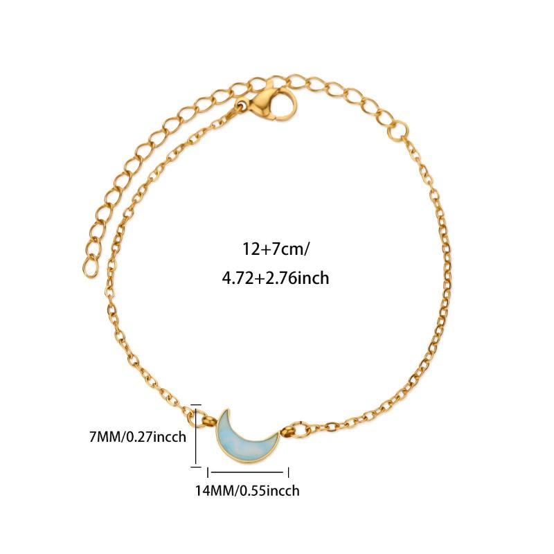 Простой цветной браслет-полумесяц с капающим маслом, женский браслет из титановой стали с золотым покрытием, модная нишевая бижутерия, новинка
Простой цветной браслет-полумесяц с капающим маслом, женский браслет из титановой стали с золотым покрытием, модная нишевая бижутерия, новинка