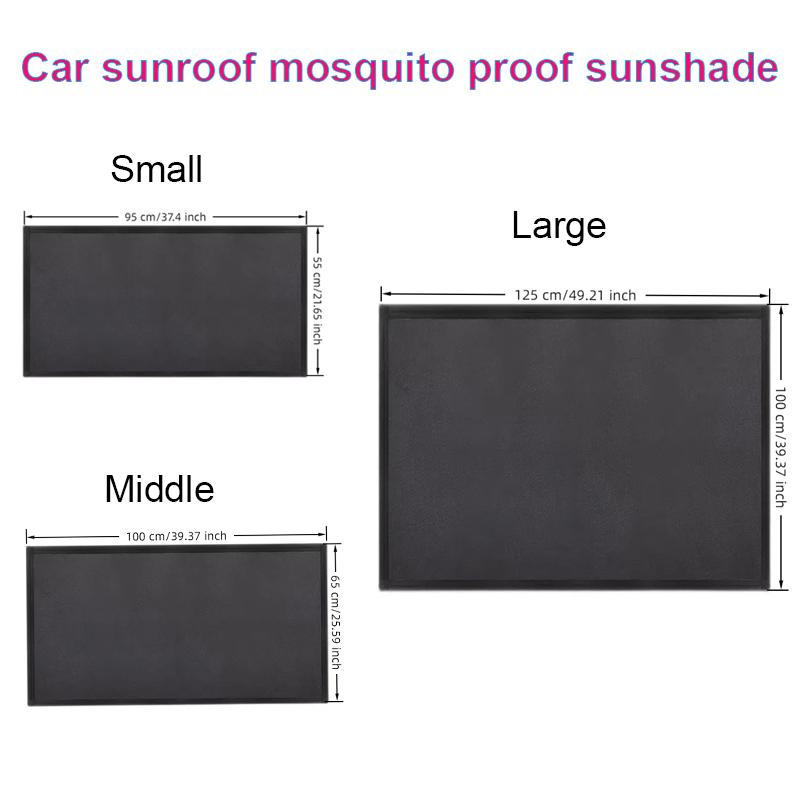 Magnetic Car Sunroof Sunshade Window Mesh Auto Top Mosquito Net Cover Interior Insulation Sunscreen Cloth
Magnetic Car Sunroof Sunshade Window Mesh Auto Top Mosquito Net Cover Interior Insulation Sunscreen Cloth