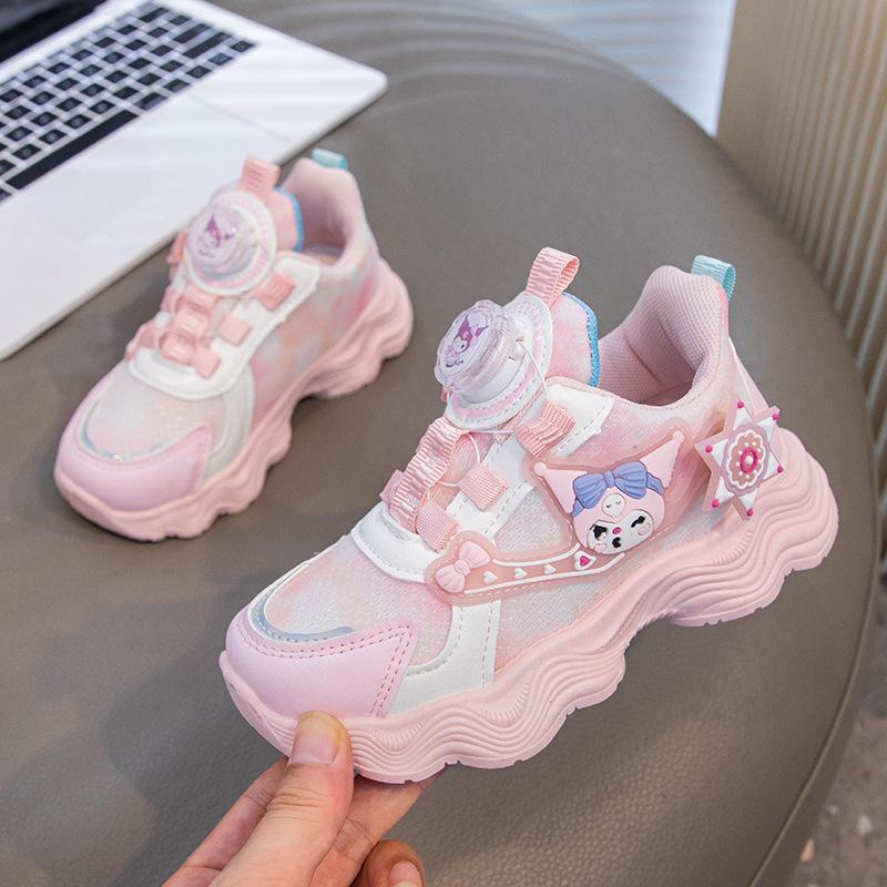 Children s Kuromi Soft Sole Mesh Sneakers, New Spring and Autumn Model for Older Girls, with Rotating Buckle 26 розовый
Children s Kuromi Soft Sole Mesh Sneakers, New Spring and Autumn Model for Older Girls, with Rotating Buckle 26 розовый