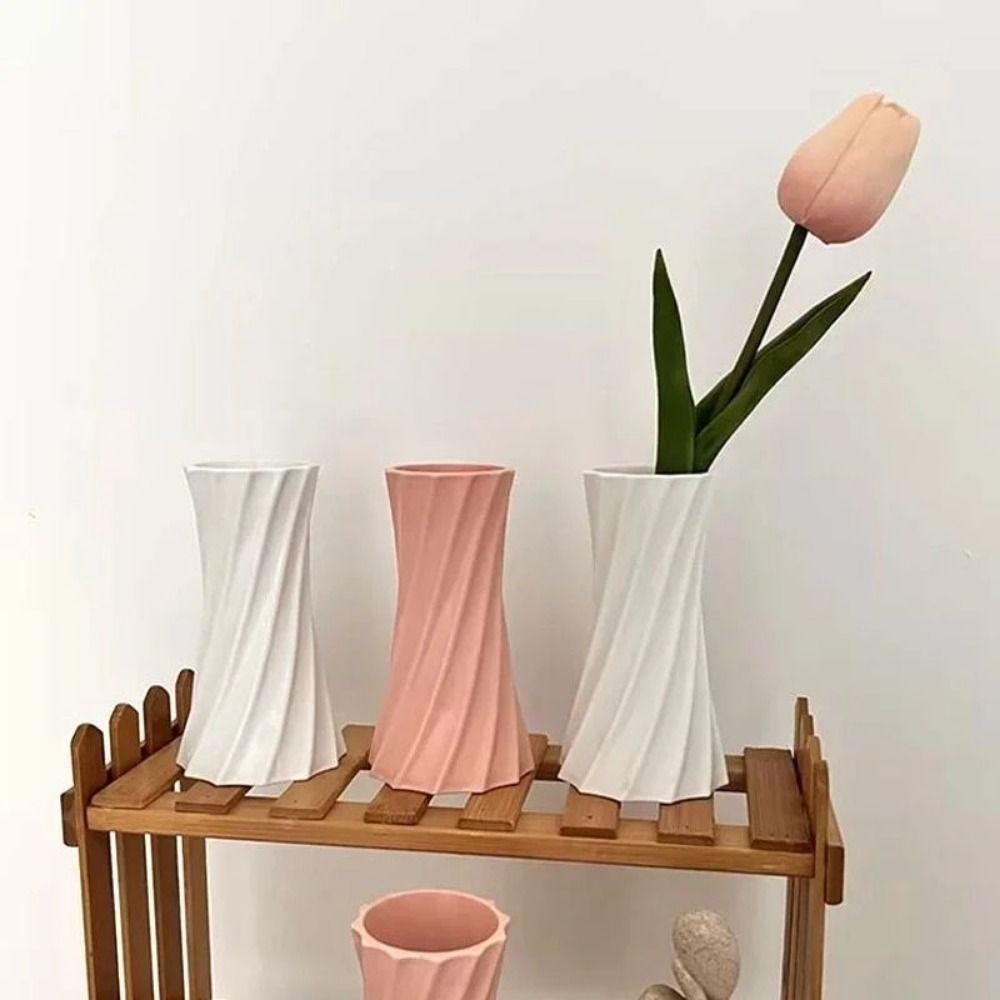 Plastic Handcrafted Flower Pot Break-resistant Potted Container Ornaments Wedding Decor розовый
Plastic Handcrafted Flower Pot Break-resistant Potted Container Ornaments Wedding Decor розовый
