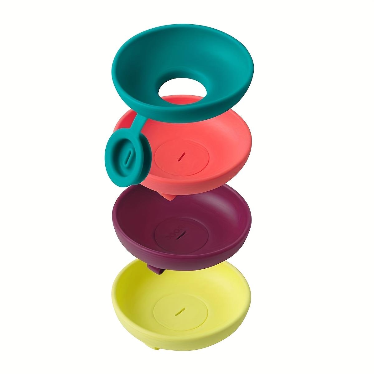 4 Silicone Summer Ice Cream Leak Proof Bracket, Drip Proof Child Friendly Leak Proof Mold Suitable for Birthday Popsicle Parties
4 Silicone Summer Ice Cream Leak Proof Bracket, Drip Proof Child Friendly Leak Proof Mold Suitable for Birthday Popsicle Parties