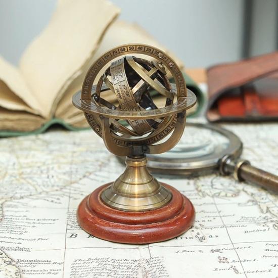 12.7cm Zodiac Armillary Ball Brass Astrology Globe Tabletop Decoration Celestial Fashion
12.7cm Zodiac Armillary Ball Brass Astrology Globe Tabletop Decoration Celestial Fashion