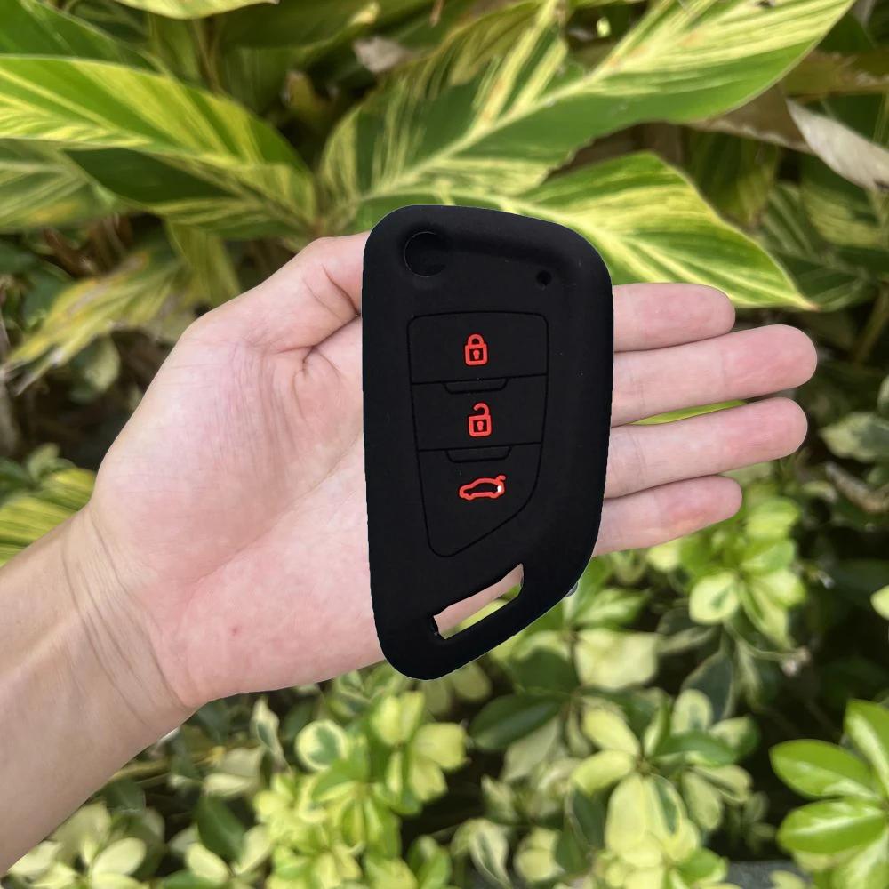 Silicone Car Key Cover Case for Universal 3 Buttons VVDI2 Wire Flip Key for Xhorse MINI Key Programmer VVDI Keychain Accessories
Silicone Car Key Cover Case for Universal 3 Buttons VVDI2 Wire Flip Key for Xhorse MINI Key Programmer VVDI Keychain Accessories