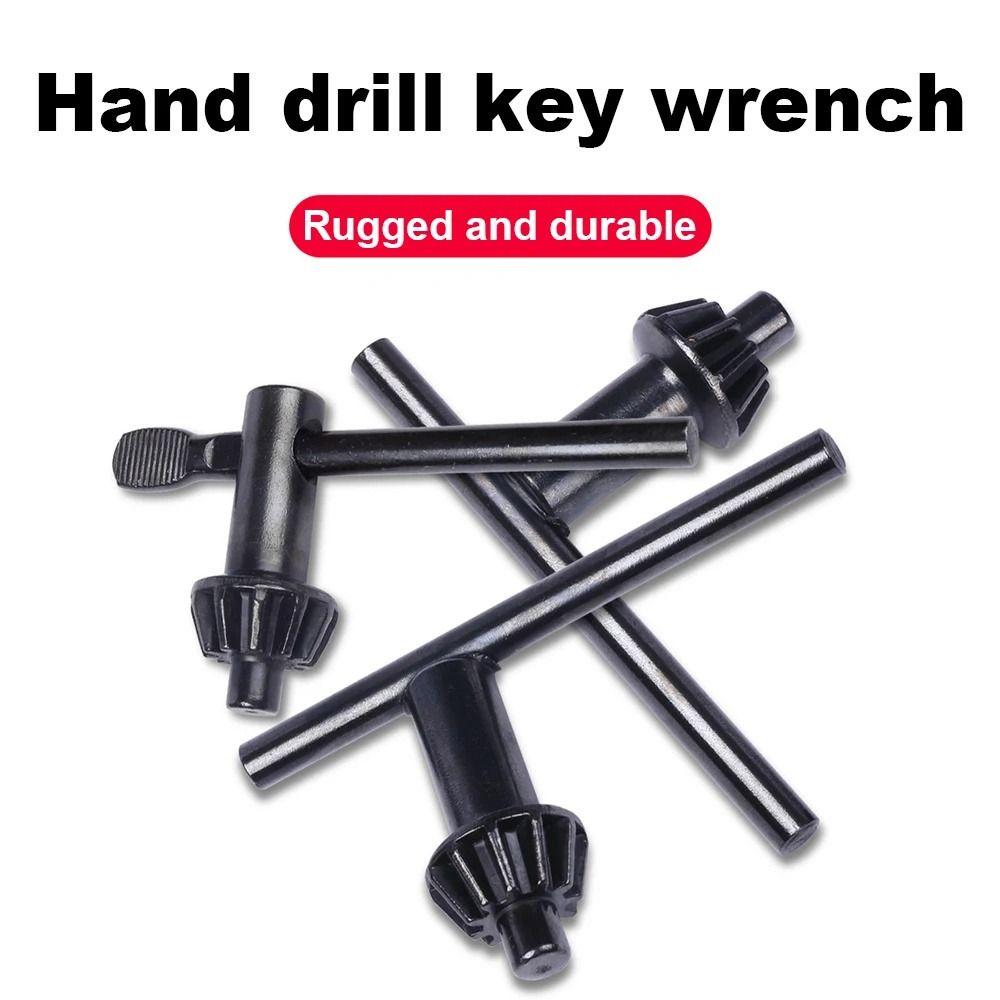 Metal Key Wrench With Gum Cover Drill Chuck Keys Multi-function Drill Chuck Wrench Tool Part
Metal Key Wrench With Gum Cover Drill Chuck Keys Multi-function Drill Chuck Wrench Tool Part