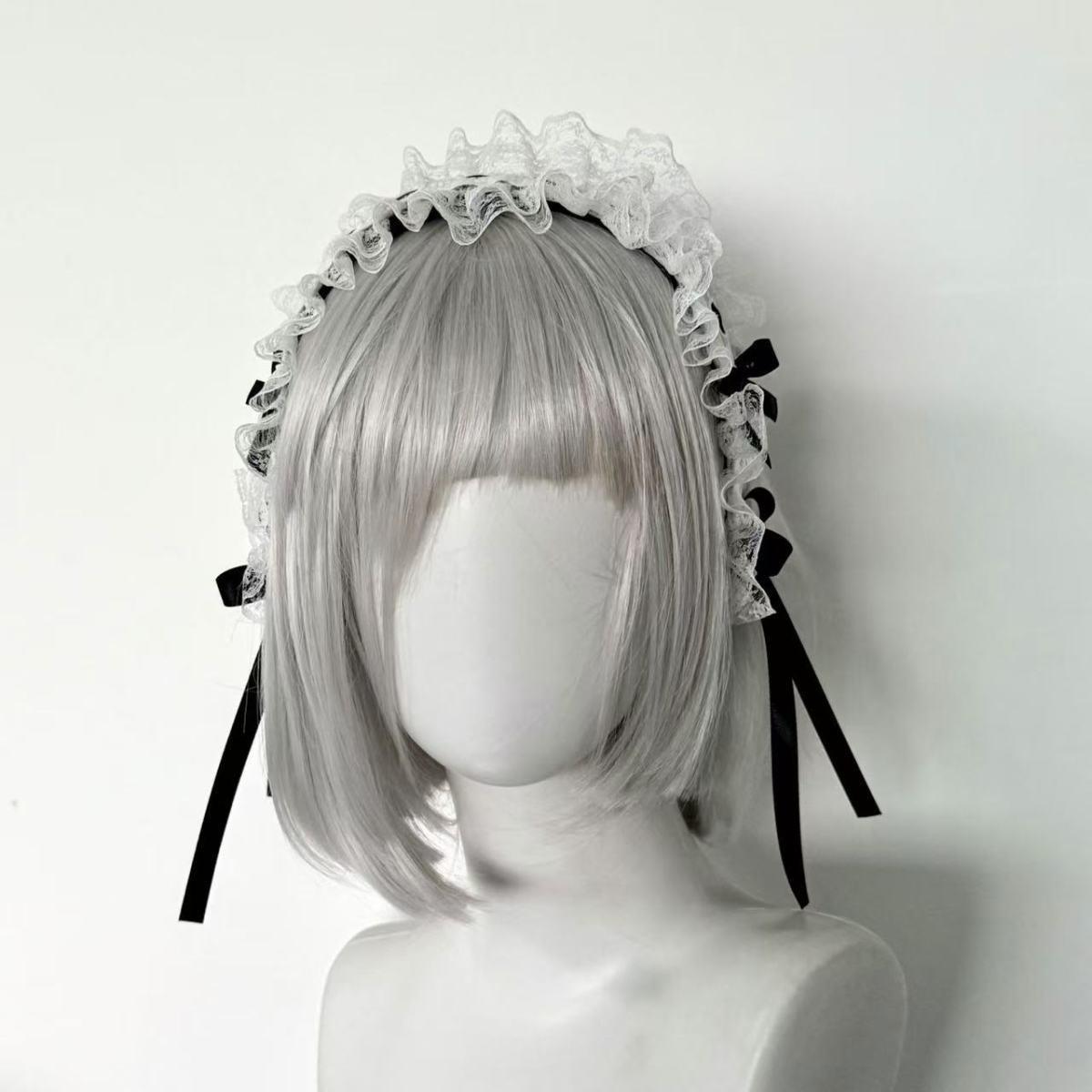 Lace Headband Girls Item Lolita Lace Bow Woman Y2K Accesories Hair Bands Hair Clips for Hair Accessories Lolita Cosplay Hair Tie чорний
Lace Headband Girls Item Lolita Lace Bow Woman Y2K Accesories Hair Bands Hair Clips for Hair Accessories Lolita Cosplay Hair Tie чорний