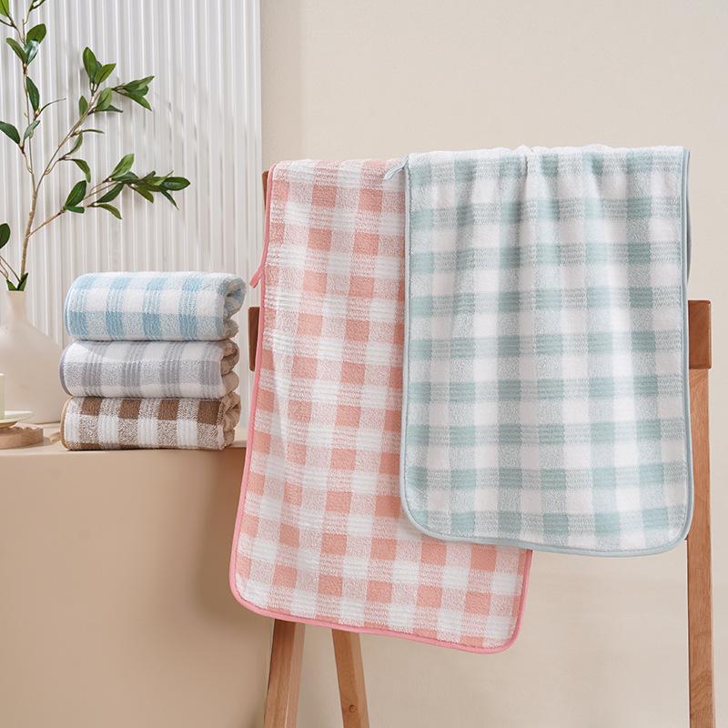 Minimalist Checkered Bath Towel Set Coral Fleece High Absorbency Soft Thick Towel for Bath Spa Home Quick Dry Large Size Towel 35*75cm 1pcs кавовий
Minimalist Checkered Bath Towel Set Coral Fleece High Absorbency Soft Thick Towel for Bath Spa Home Quick Dry Large Size Towel 35*75cm 1pcs кавовий