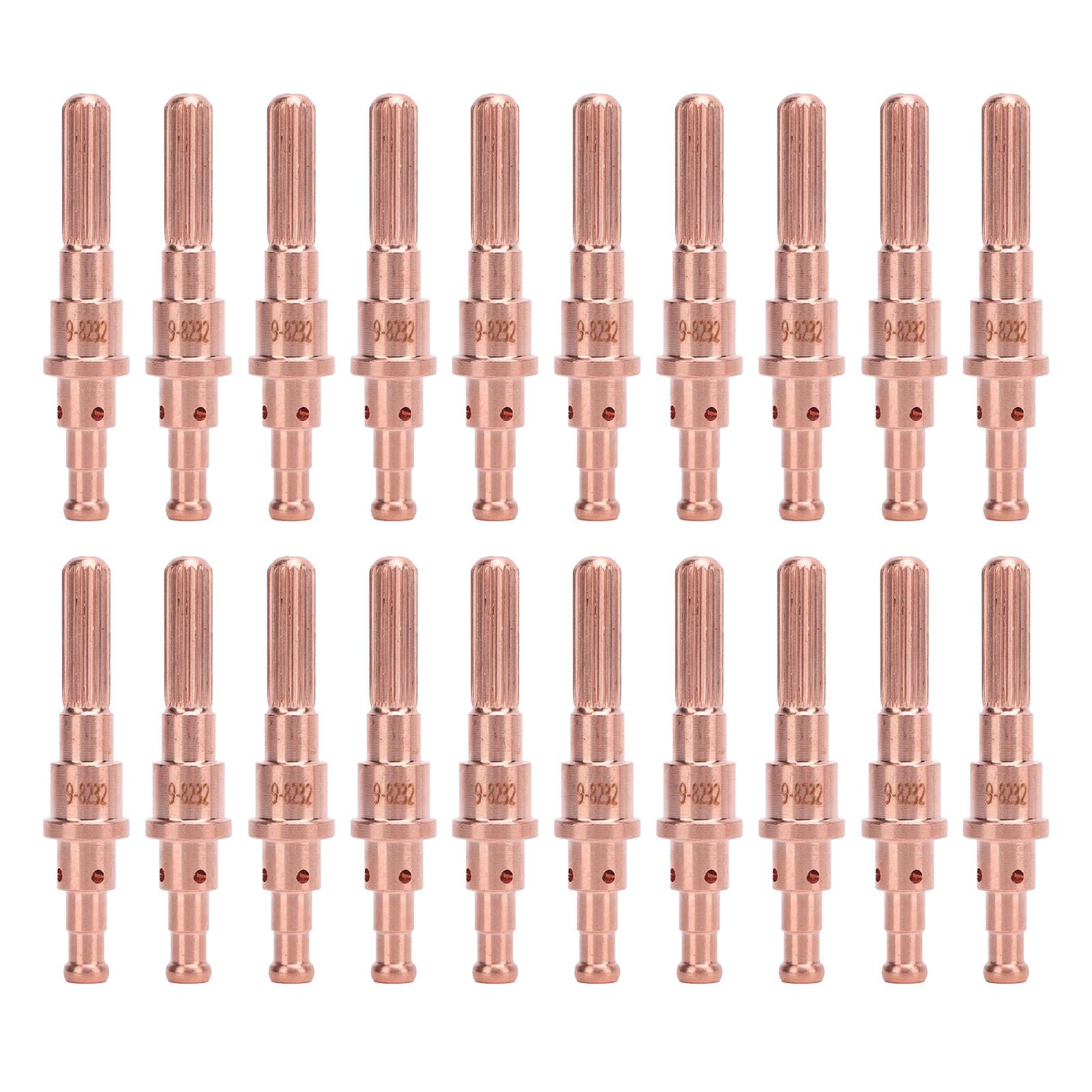 20 Pcs 98232 Electrode Brass Plasma Cutting Torch Electrode Replacement for Thermal Dynamics SL60
20 Pcs 98232 Electrode Brass Plasma Cutting Torch Electrode Replacement for Thermal Dynamics SL60