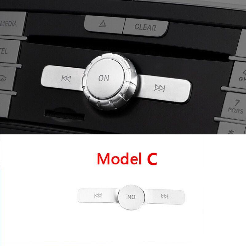 Car Center Console CD Multimedia Buttons Frame Decoration Cover Stickers For Mercedes Benz GLA X156 CLA C117 A B Class W176 W246 Volume Knob C
Car Center Console CD Multimedia Buttons Frame Decoration Cover Stickers For Mercedes Benz GLA X156 CLA C117 A B Class W176 W246 Volume Knob C