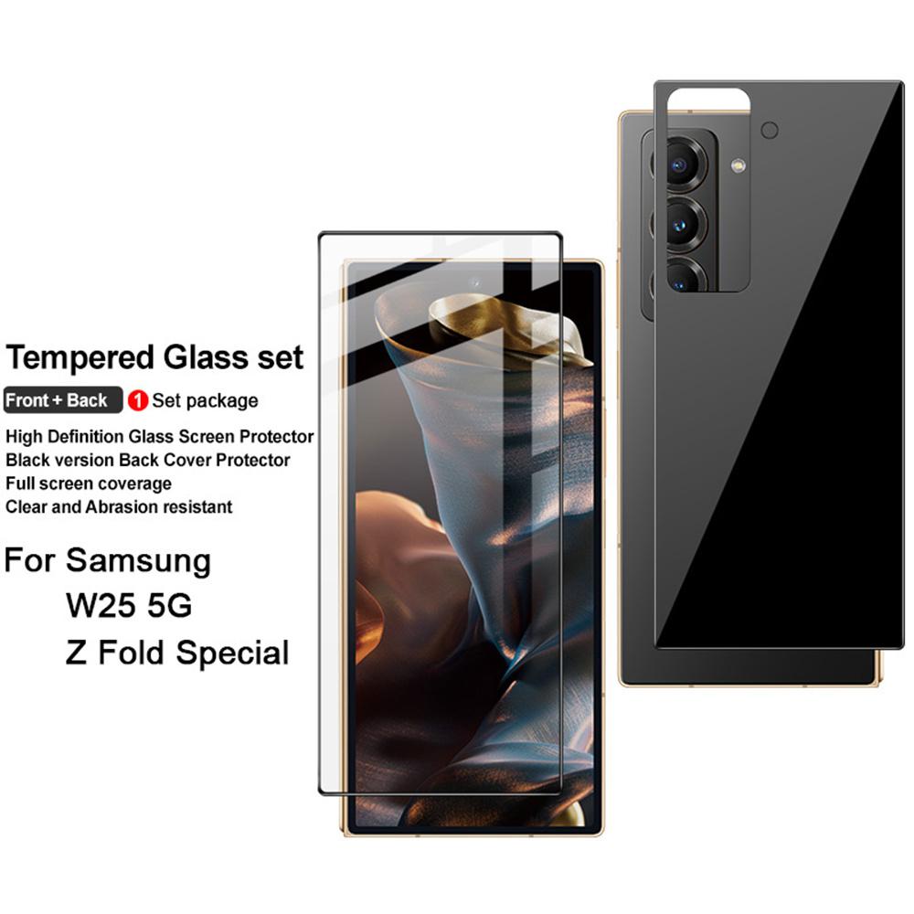 IMAK For Samsung Galaxy Z Fold Special/W25 5G Screen Protector Set Front and Back Tempered Glass Film Type A 
IMAK For Samsung Galaxy Z Fold Special/W25 5G Screen Protector Set Front and Back Tempered Glass Film Type A