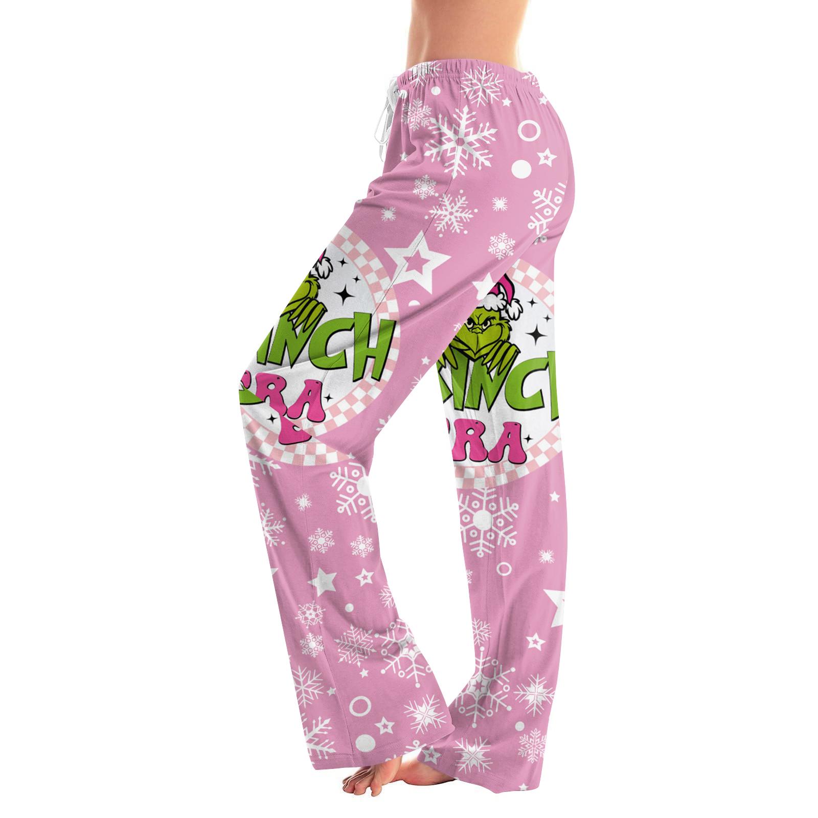 Женские пижамные штаны, одежда для сна, повседневные брюки с эластичной резинкой на талии, удобные прямые свободные брюки для йоги L розовый
Женские пижамные штаны, одежда для сна, повседневные брюки с эластичной резинкой на талии, удобные прямые свободные брюки для йоги L розовый