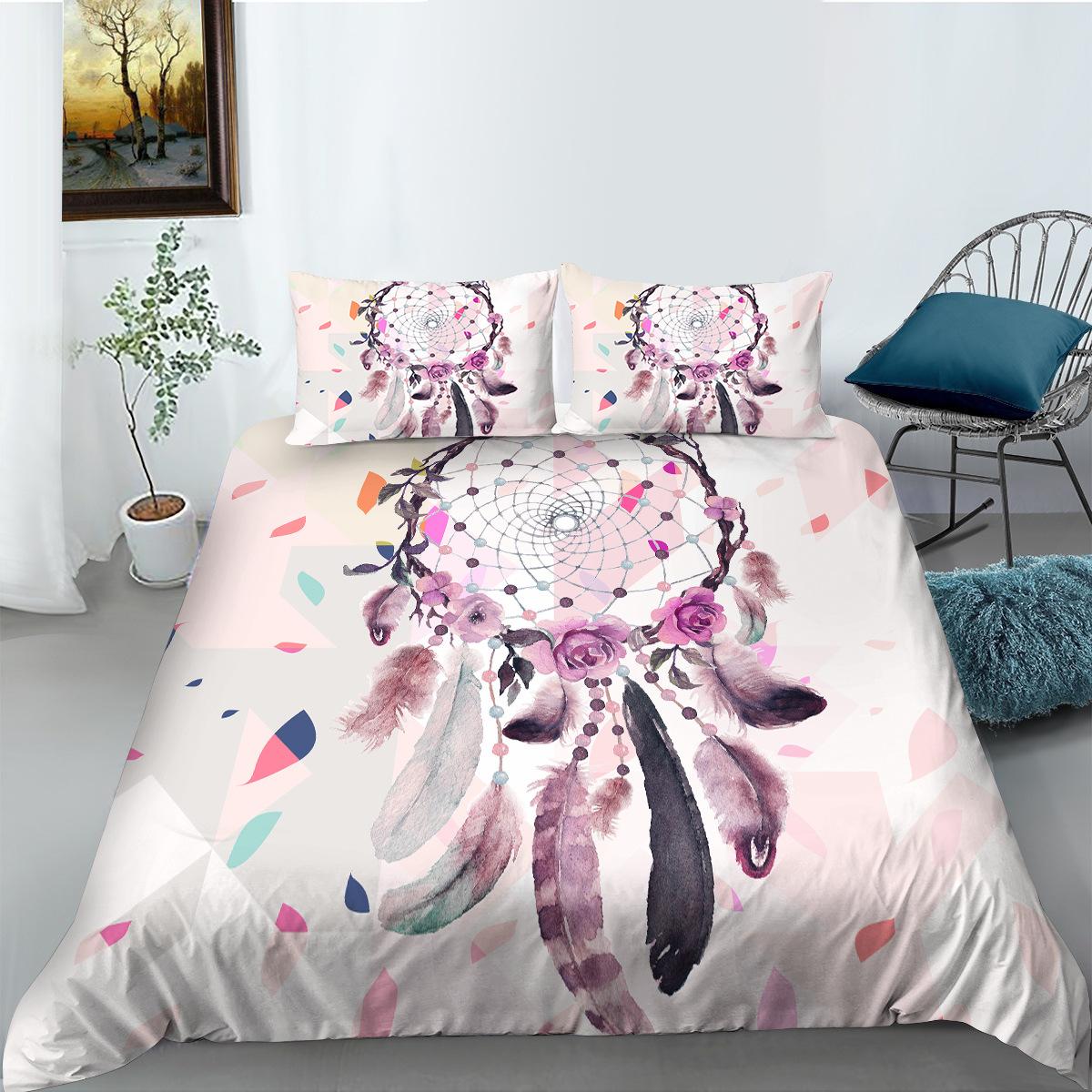 One Bedding Two Or Three-Piece Set Dream Catcher 3D Digital Printing New Polyester EU single 135*200
One Bedding Two Or Three-Piece Set Dream Catcher 3D Digital Printing New Polyester EU single 135*200