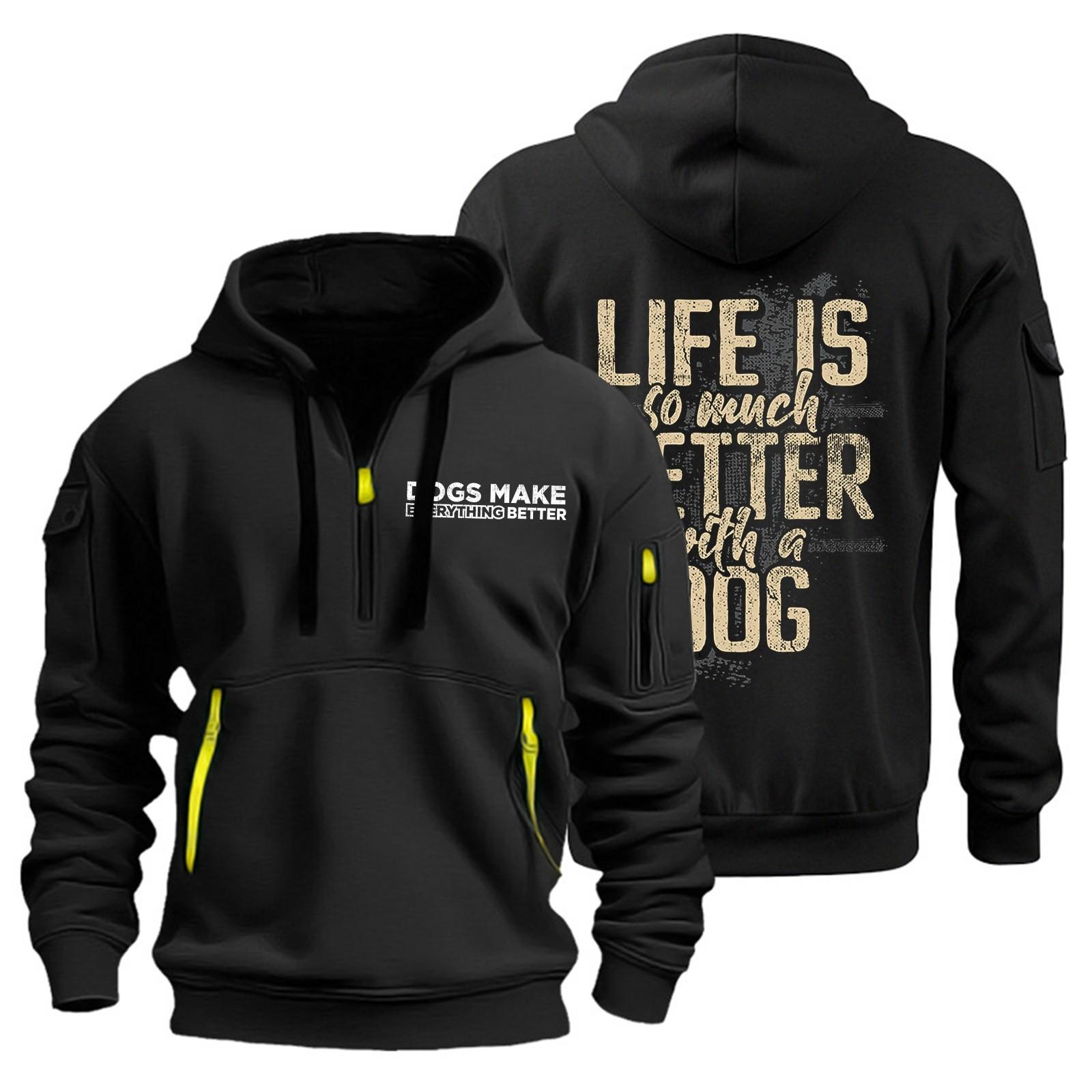 Мужская толстовка с капюшоном с принтом, кардиган на молнии с карманом на рукаве, мужская спортивная повседневная толстовка большого размера L чёрный
Мужская толстовка с капюшоном с принтом, кардиган на молнии с карманом на рукаве, мужская спортивная повседневная толстовка большого размера L чёрный