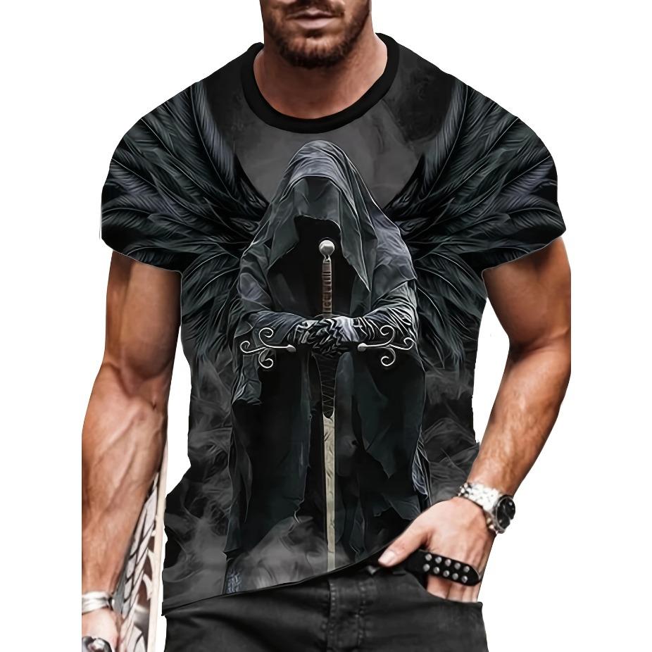 Men s 3D Eagle and Wolf Graphic T-Shirt - Vibrant Multi-Color Print, Casual Short Sleeve, Polyester, Machine Washable, PLUS SIZE XS жовтий
Men s 3D Eagle and Wolf Graphic T-Shirt - Vibrant Multi-Color Print, Casual Short Sleeve, Polyester, Machine Washable, PLUS SIZE XS жовтий