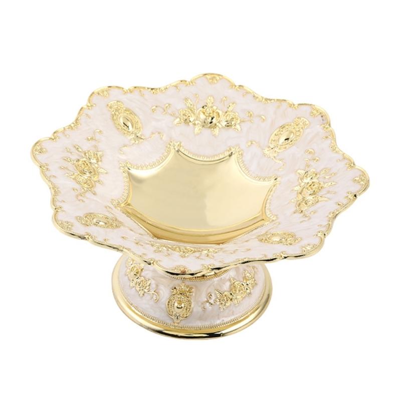 Nordic Fruit Tray Vintage Gold Round Fruit Plate Multi-Function Snacks Dish Tray Home Table Decoration Storage Serving Plate
Nordic Fruit Tray Vintage Gold Round Fruit Plate Multi-Function Snacks Dish Tray Home Table Decoration Storage Serving Plate