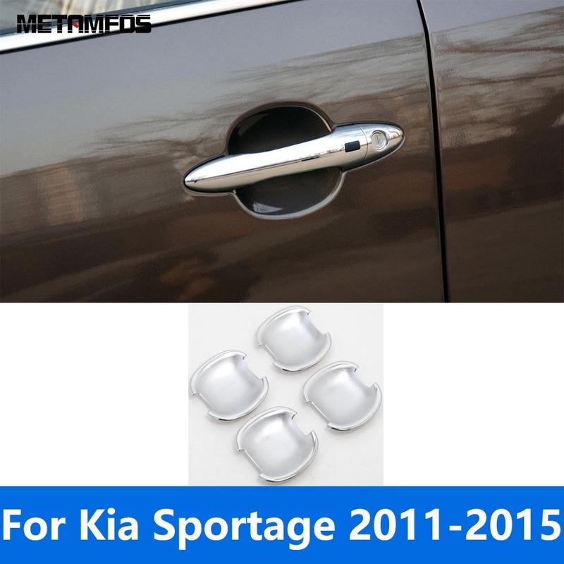 For Kia Sportage 2011-2013 2014 2015 Chrome Side Door Handle Bowl Cover Trim Protection Cap Exterior Accessories Car Styling
For Kia Sportage 2011-2013 2014 2015 Chrome Side Door Handle Bowl Cover Trim Protection Cap Exterior Accessories Car Styling