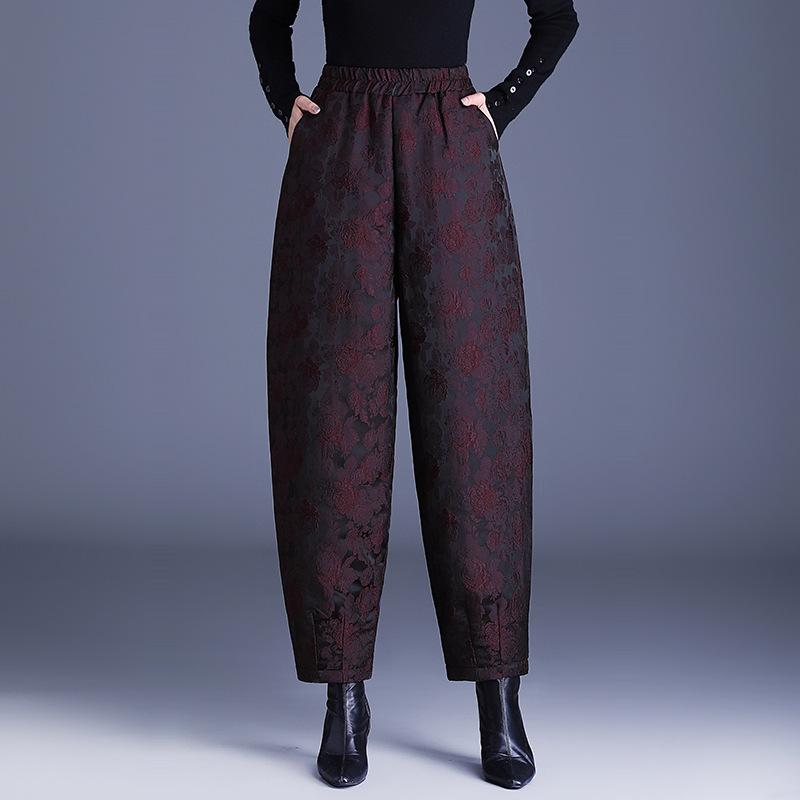 Jacquard Harlan Pants Women s Winter Padded Warm Large Size Bloomers Fashion Casual Pants 3XL фуксія
Jacquard Harlan Pants Women s Winter Padded Warm Large Size Bloomers Fashion Casual Pants 3XL фуксія