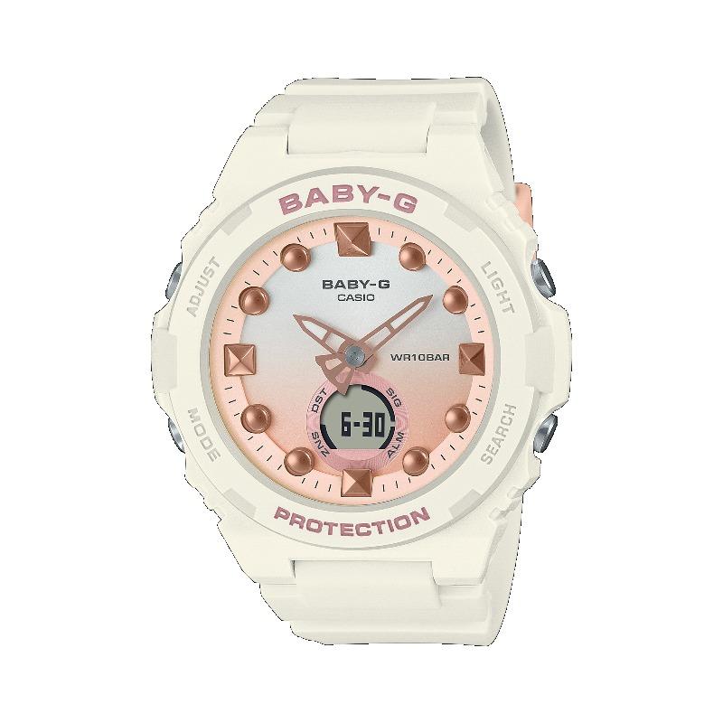 Casio Baby-G Women s Resin 100M Water Resistant Analog Shock Resistant Quartz Watch BGA-320-7A1 белый
Casio Baby-G Women s Resin 100M Water Resistant Analog Shock Resistant Quartz Watch BGA-320-7A1 белый