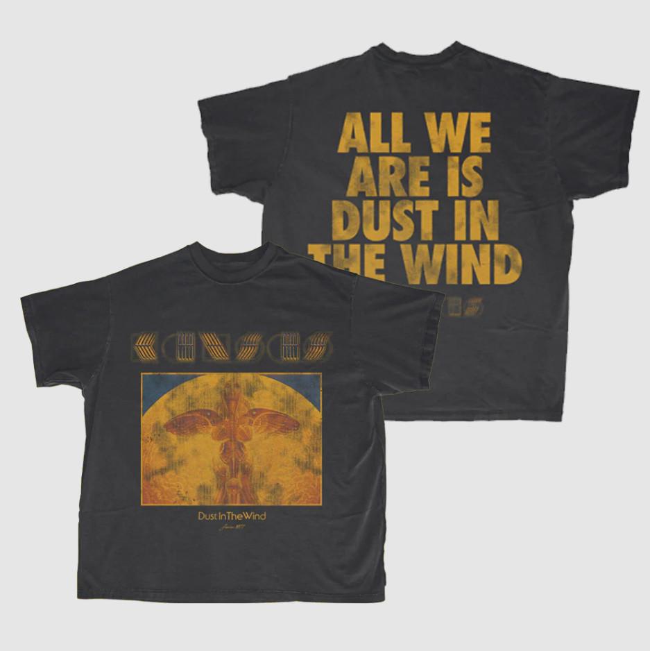 Kansas Dust in the Wind TShirt Unisex Heavy Cotton All Sizes Reprint Unisex T-Shirt L
Kansas Dust in the Wind TShirt Unisex Heavy Cotton All Sizes Reprint Unisex T-Shirt L