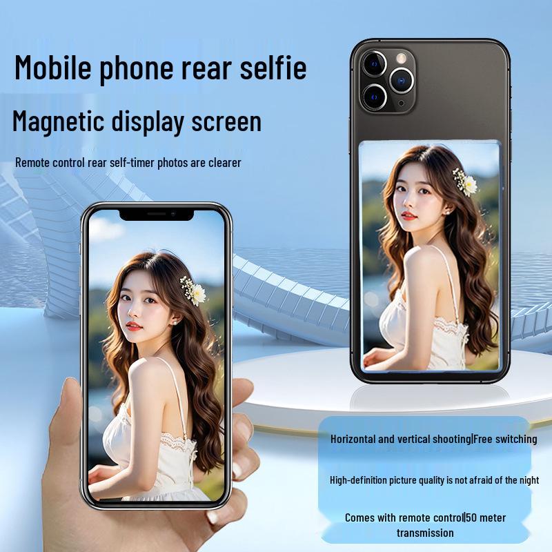 Space Aluminum Remote-Controlled Rear Screen Phone for Live Selfies Matte Dark Gray
Space Aluminum Remote-Controlled Rear Screen Phone for Live Selfies Matte Dark Gray