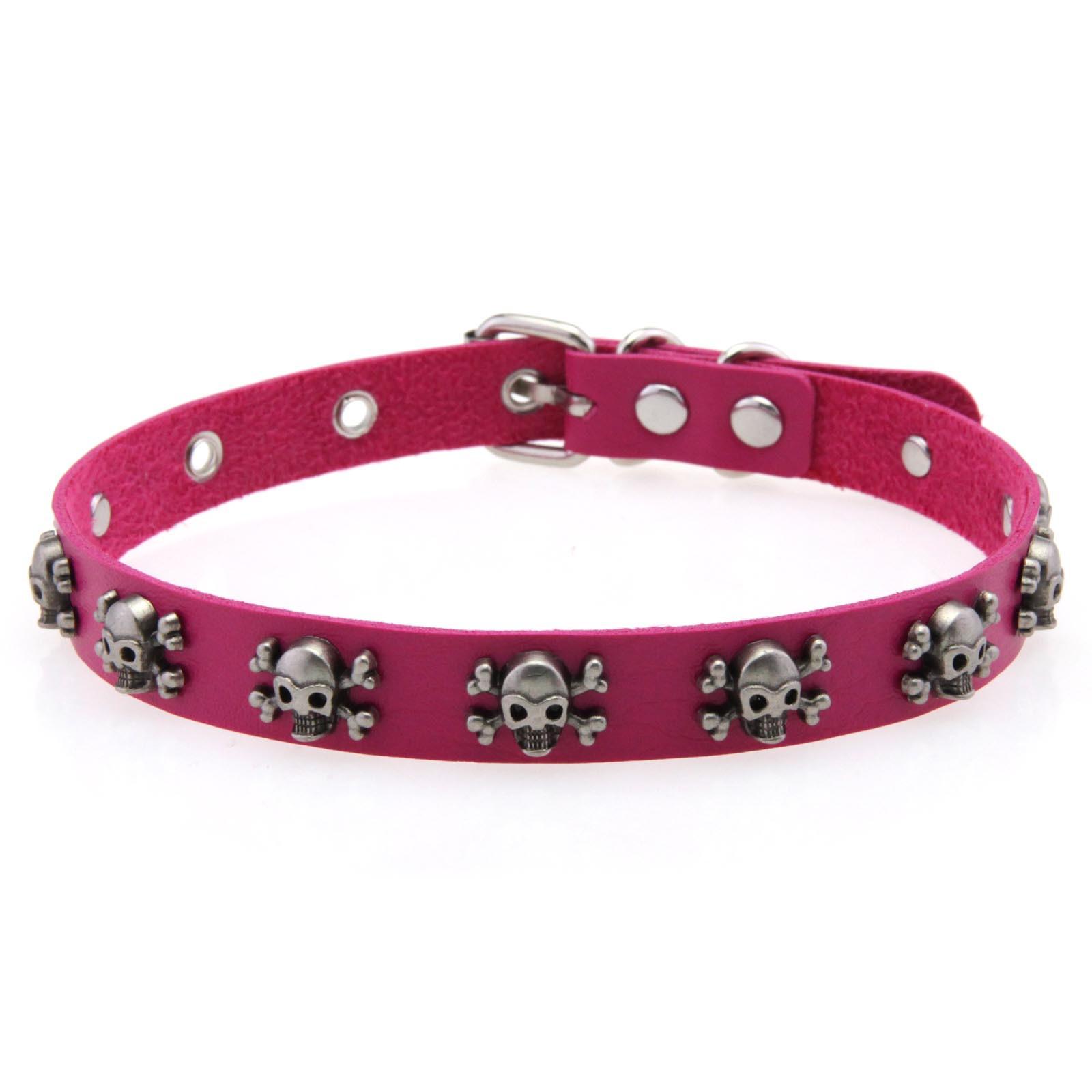 Halloween Punk Necklace Costume Jewelry Skull Choker Collar Goth Choker Necklace Women Pu Leather Chocker Jewellery
Halloween Punk Necklace Costume Jewelry Skull Choker Collar Goth Choker Necklace Women Pu Leather Chocker Jewellery