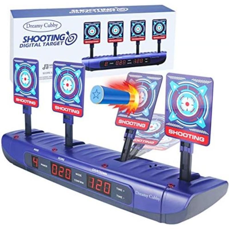 Ціль для Nerf Electronic Score Automatic Reset Digital Targets Іграшка для дітей 6, 7, 8, 9, 10 років, подарунків на день народження 32*16.5*8.8cm синій
Ціль для Nerf Electronic Score Automatic Reset Digital Targets Іграшка для дітей 6, 7, 8, 9, 10 років, подарунків на день народження 32*16.5*8.8cm синій