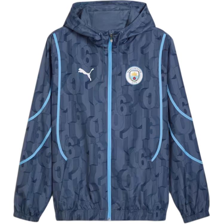 Puma Manchester City FC SS24 Модная свободная куртка на молнии с капюшоном Мужская верхняя одежда Темно-синий 777580-22 XXL
Puma Manchester City FC SS24 Модная свободная куртка на молнии с капюшоном Мужская верхняя одежда Темно-синий 777580-22 XXL