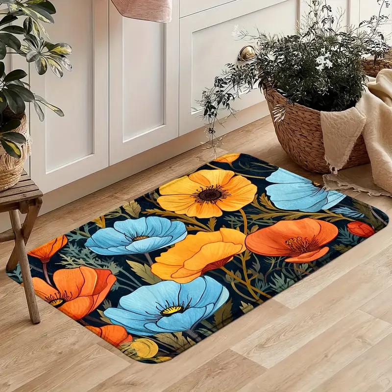 Boho Watercolor Floral Doormat Illustrated Style Flower Pattern Home Decor Carpet Soft Non-Slip Welcome Rug for Indoor Outdoor 40x60cm
Boho Watercolor Floral Doormat Illustrated Style Flower Pattern Home Decor Carpet Soft Non-Slip Welcome Rug for Indoor Outdoor 40x60cm
