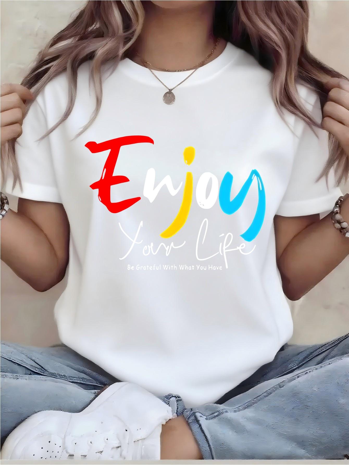 Women s Large Size Fun Printed T-Shirt - Casual Short Sleeve Round Neck Loose Fit Top XXS
Women s Large Size Fun Printed T-Shirt - Casual Short Sleeve Round Neck Loose Fit Top XXS