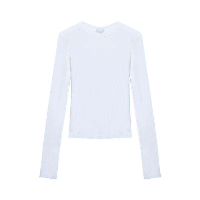 Women s Slim Fit Solid Color Long Sleeve T-Shirt - Spicy Style, Flattering and Niche Innerwear 2XL (125-140 lbs) белый
Women s Slim Fit Solid Color Long Sleeve T-Shirt - Spicy Style, Flattering and Niche Innerwear 2XL (125-140 lbs) белый