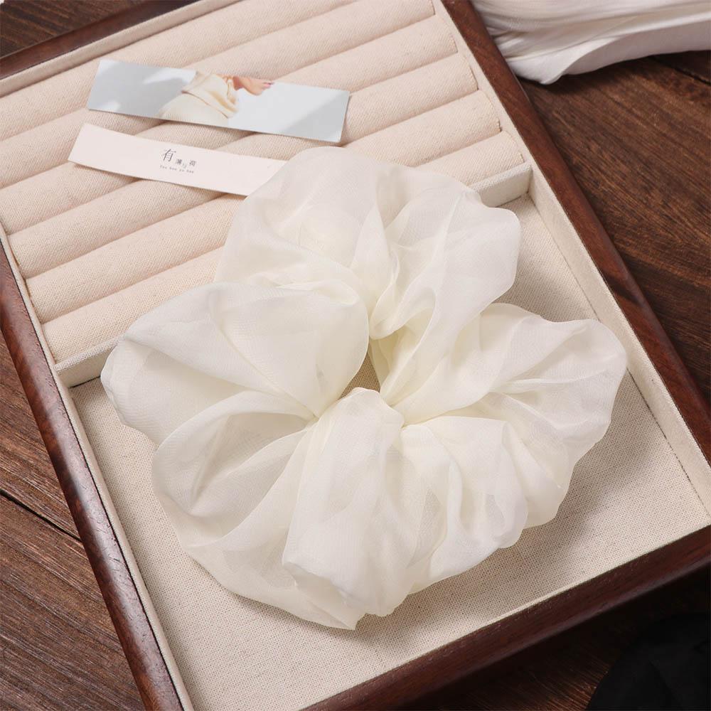 French Style Chiffon Scrunchies Sweet Solid Color Women Hair Scrunchies Temperament Elegant Oversized Hair Ropes білий
French Style Chiffon Scrunchies Sweet Solid Color Women Hair Scrunchies Temperament Elegant Oversized Hair Ropes білий