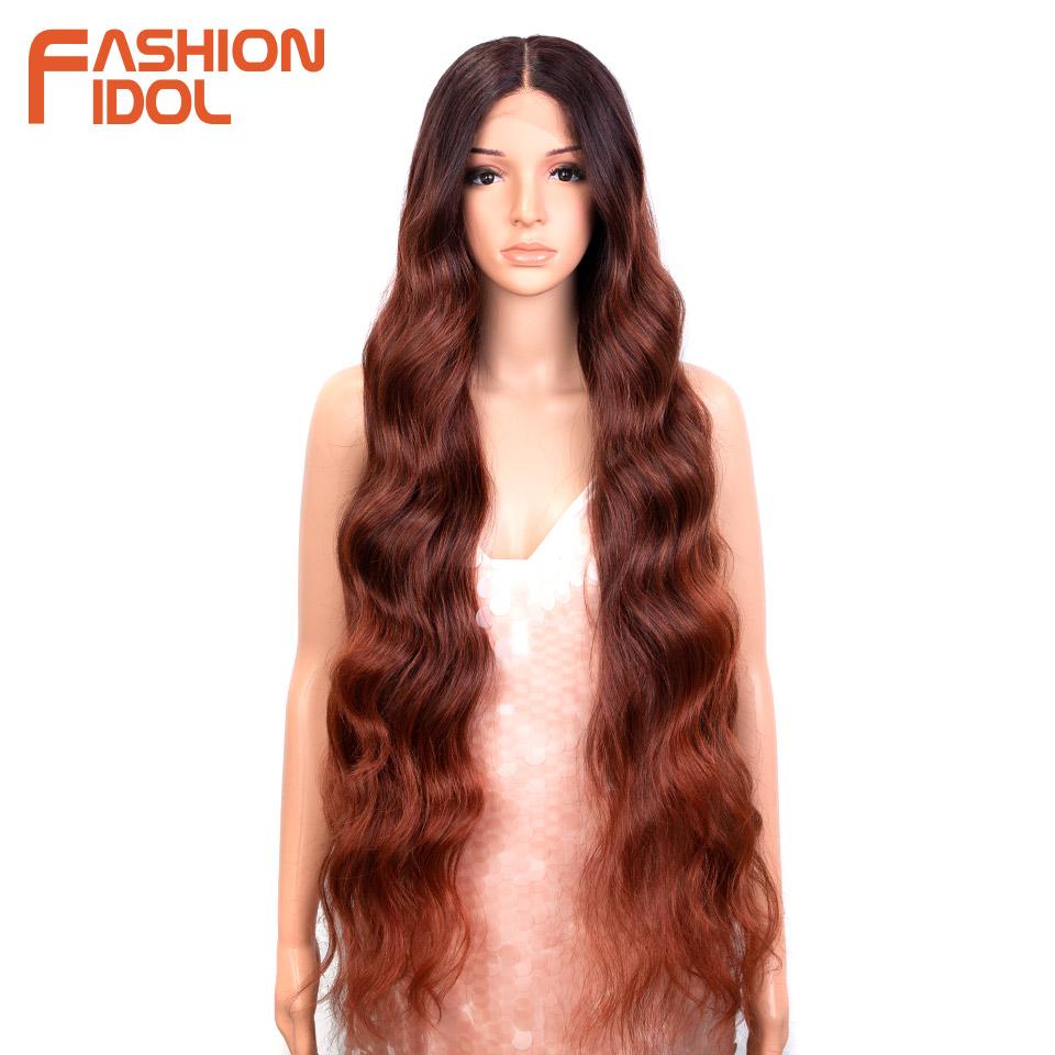 FASHION IDOL 36inch/90cm Body Wavy Lace Wigs Synthetic High Temperature Fiber Ombre Blonde Natural Hair Lace Front Wigs Cosplay (as the picture,130%&36inches&Lace Topline)
FASHION IDOL 36inch/90cm Body Wavy Lace Wigs Synthetic High Temperature Fiber Ombre Blonde Natural Hair Lace Front Wigs Cosplay (as the picture,130%&36inches&Lace Topline)