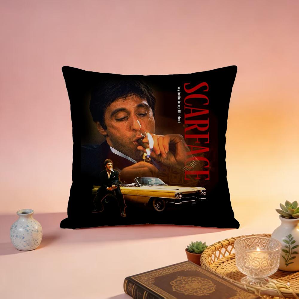Hot SScarfacees Cushion Cover Premium SkinFriendly Pillow Case MultiPurpose for Home Office Travel 30X30cm
Hot SScarfacees Cushion Cover Premium SkinFriendly Pillow Case MultiPurpose for Home Office Travel 30X30cm