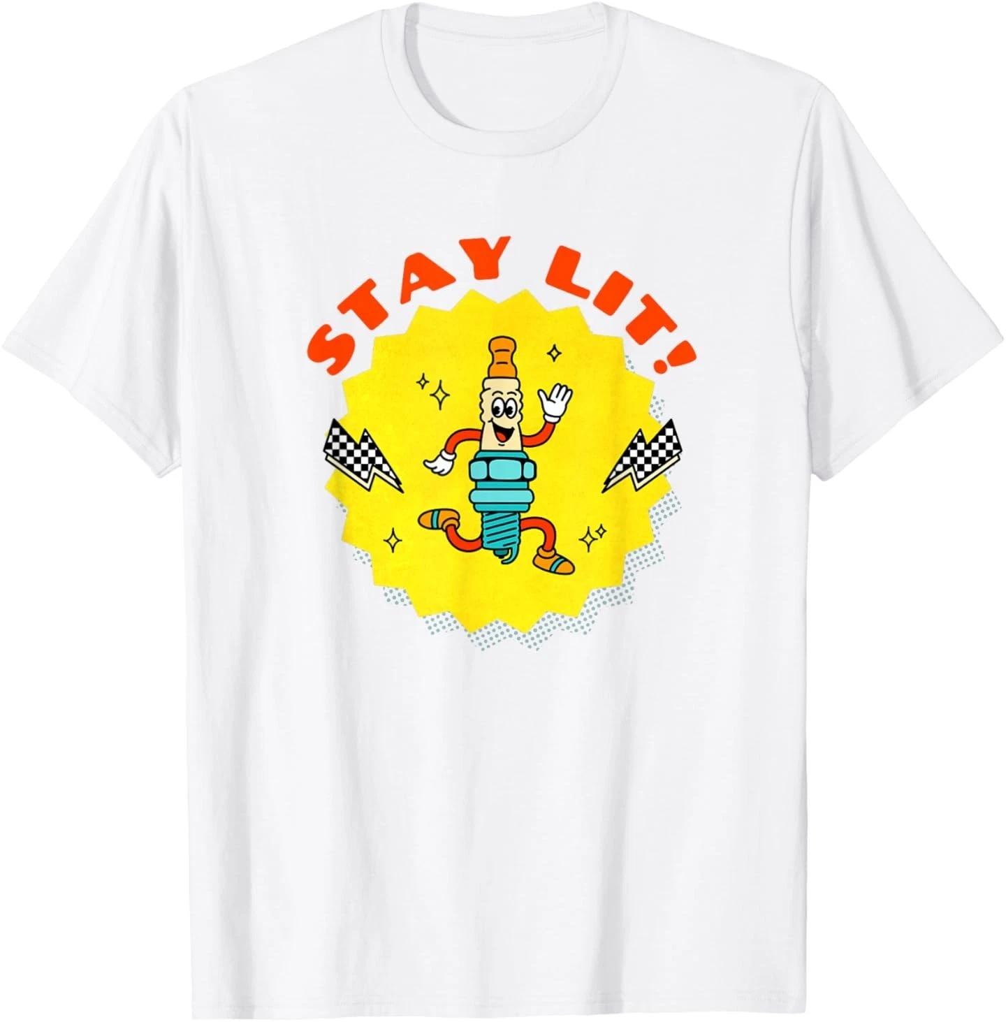 Funny Stay Lit Spark Plug T-Shirt 3XL
Funny Stay Lit Spark Plug T-Shirt 3XL