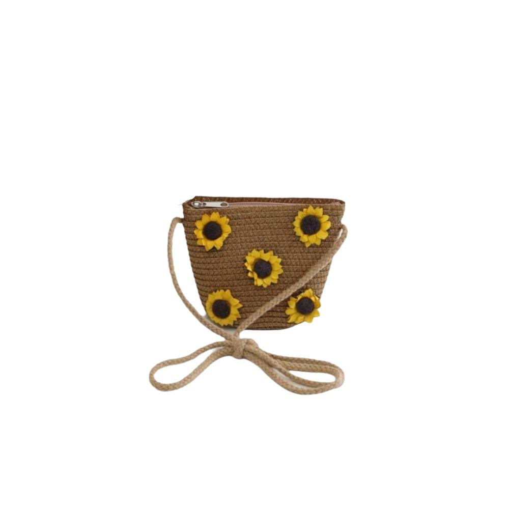 Sunflower Straw Bag Cap Set Wide Brim Sun Hat Fashion Fisherman Hat for 2-8 Years Kids Khaki-Bag
Sunflower Straw Bag Cap Set Wide Brim Sun Hat Fashion Fisherman Hat for 2-8 Years Kids Khaki-Bag