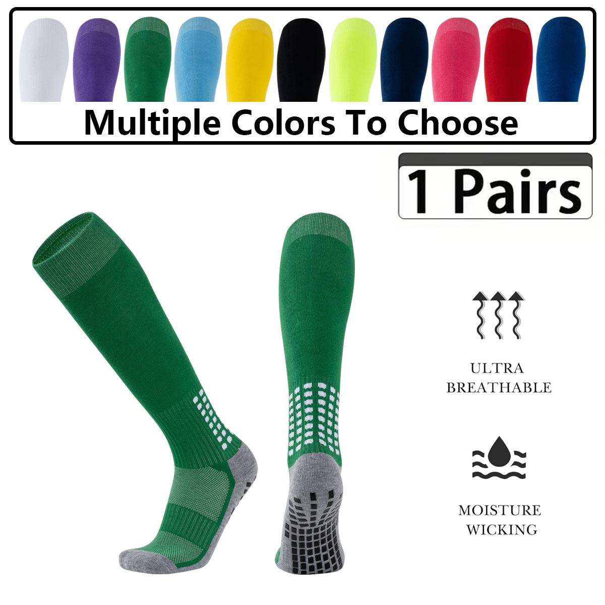 Football Socks Adult Stockings Towel Bottom Thickened Professional Glue Point Non-Slip Shock Absorption Long Game Training Socks One size fits all зелений
Football Socks Adult Stockings Towel Bottom Thickened Professional Glue Point Non-Slip Shock Absorption Long Game Training Socks One size fits all зелений