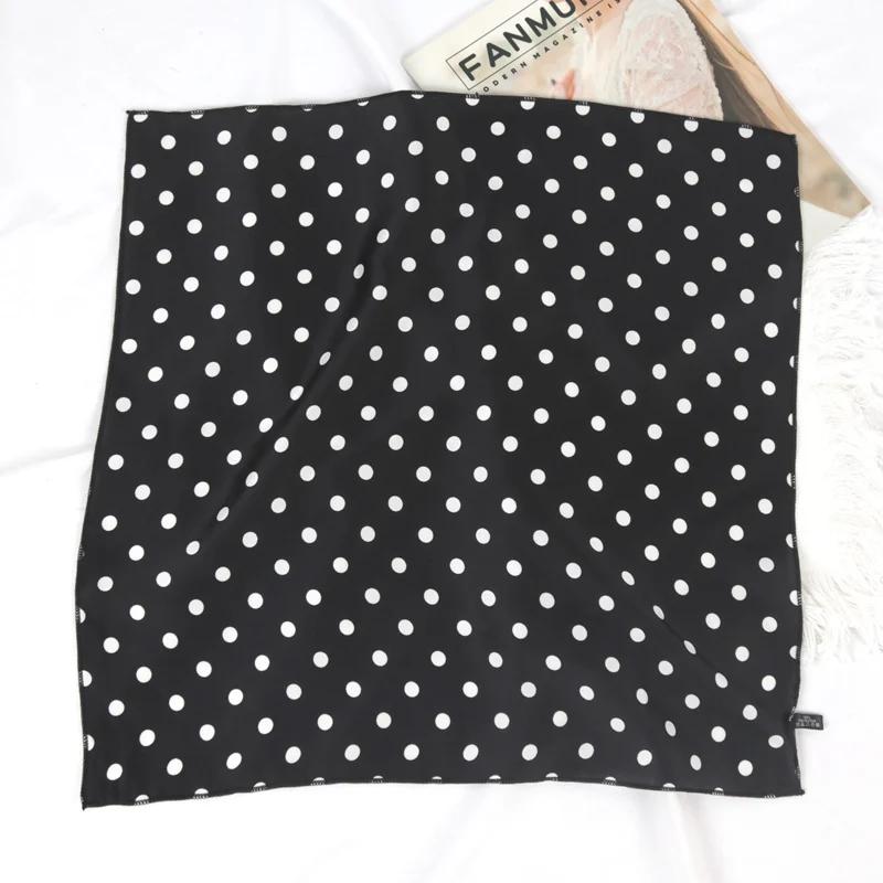 New Women 50cm Breathable Fashion Dot Small Neck Square Scarfs Office Lady Hair Band Foulard Hand Kerchief Female Bandana Shawl чёрный
New Women 50cm Breathable Fashion Dot Small Neck Square Scarfs Office Lady Hair Band Foulard Hand Kerchief Female Bandana Shawl чёрный
